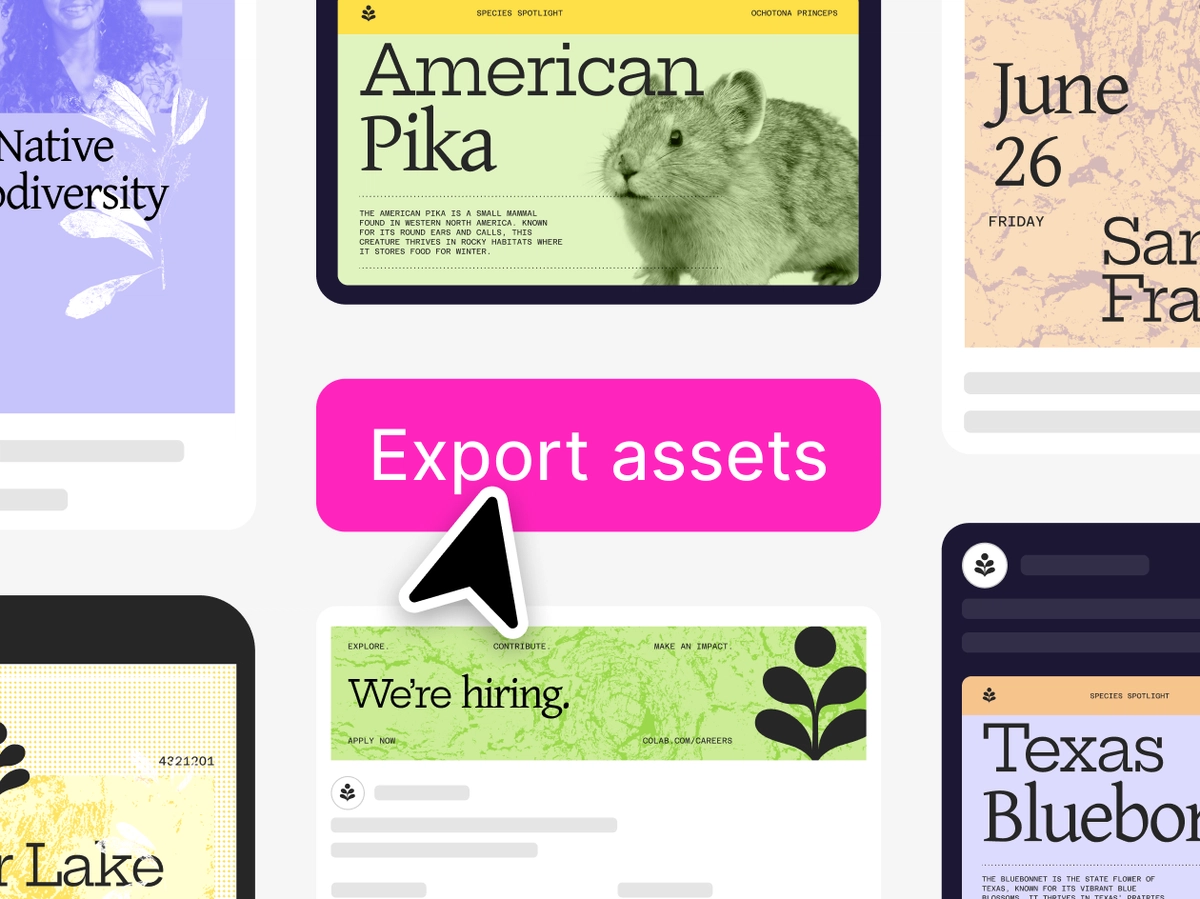 Figma design system shared library view